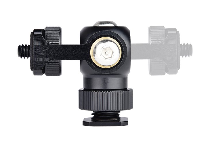 Yelangu A180 Swivel and Tilt Monitor Holder Mount Ball Head Magic Arm with Cold Shoe