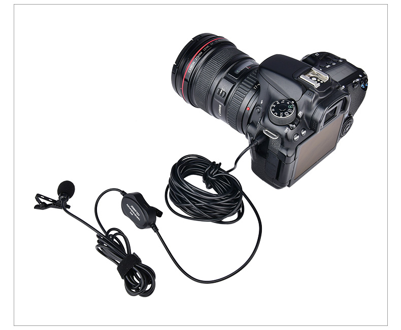 MY2 Lavalier microphone for Smartphones,Cameras,Camcorders,Audio recorders,PCs,and other audio/video recording devices.