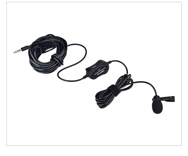 MY2 Lavalier microphone for Smartphones,Cameras,Camcorders,Audio recorders,PCs,and other audio/video recording devices.