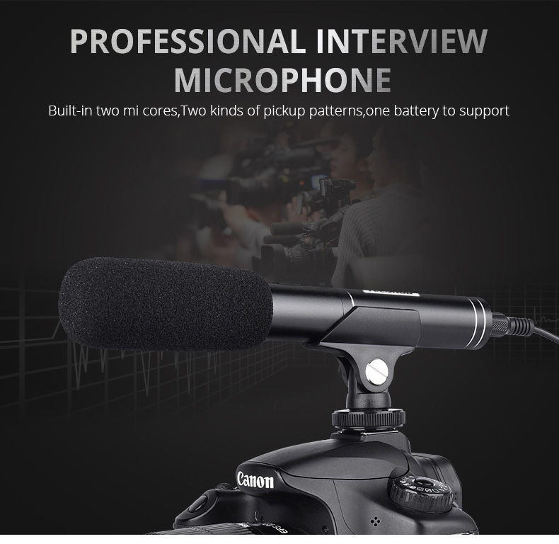 YELANGU MIC01 Dslr Camera Microphone