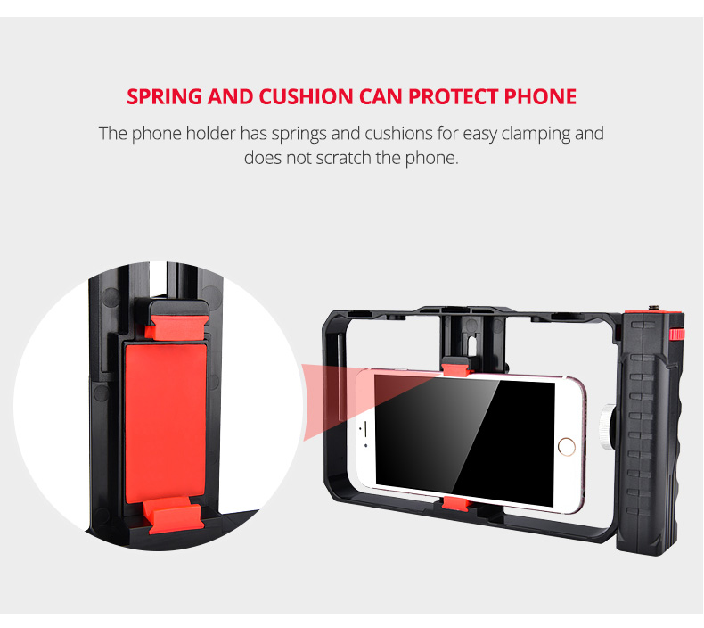 Yelangu PC02 Mobile Phone Video Cage Vlogging Gear Yelangu PC02 Mobile Phone Video Cage Vlogging Gear