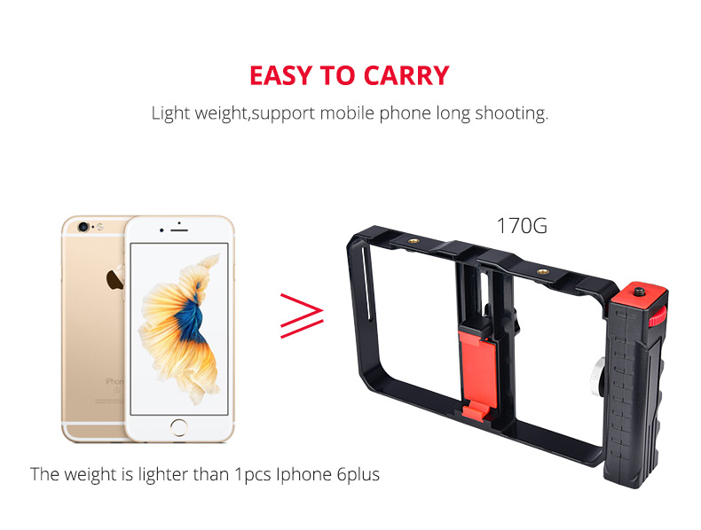 Yelangu PC02 Mobile Phone Video Cage Vlogging Gear Yelangu PC02 Mobile Phone Video Cage Vlogging Gear