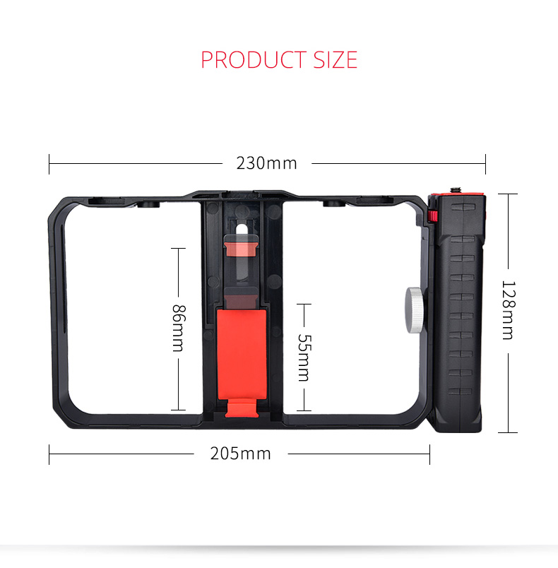 Yelangu PC02 Mobile Phone Video Cage Vlogging Gear Yelangu PC02 Mobile Phone Video Cage Vlogging Gear