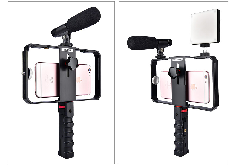 Yelangu PC02 Mobile Phone Video Cage Vlogging Gear Yelangu PC02 Mobile Phone Video Cage Vlogging Gear