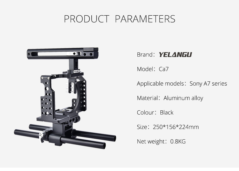 Ca7 Camera Cage for SONY a7 Ca7 Camera Cage for SONY a7