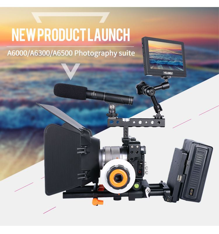 Yelangu C6 DSLR Camera Cage For SONY a6000/a6300/a6500 Yelangu C6 DSLR Camera Cage For SONY a6000/a6300/a6500