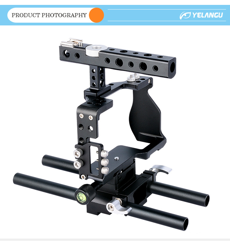Yelangu C6 DSLR Camera Cage For SONY a6000/a6300/a6500 Yelangu C6 DSLR Camera Cage For SONY a6000/a6300/a6500