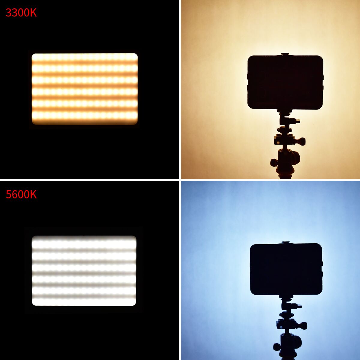 Yelangu LED204 Double color temperature Video Light Yelangu LED204 Double color temperature Video Light