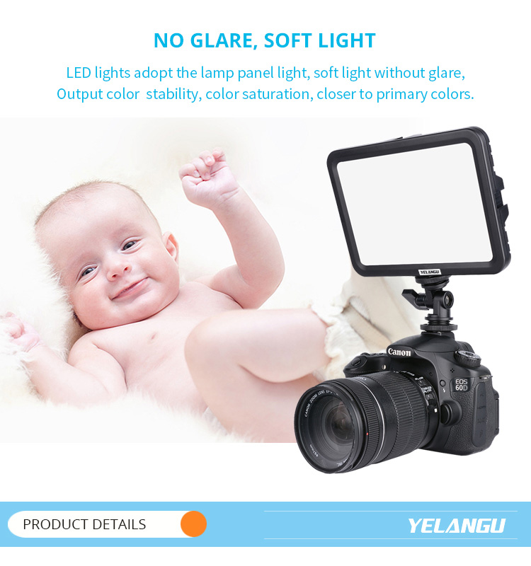 Yelangu LED204 Double color temperature Video Light Yelangu LED204 Double color temperature Video Light