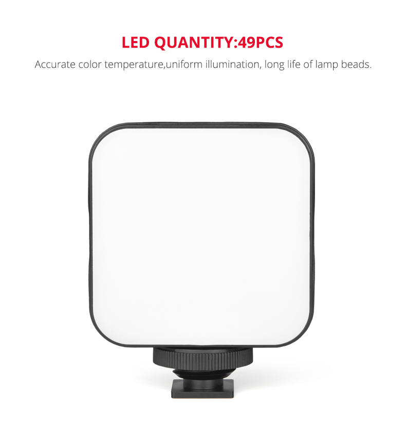 Yelangu LED01 Ultra Bright LED Video Light, LED 49 Dimmable High Power Panel Video Light Yelangu LED01 Ultra Bright LED Video Light, LED 49 Dimmable High Power Panel Video Light
