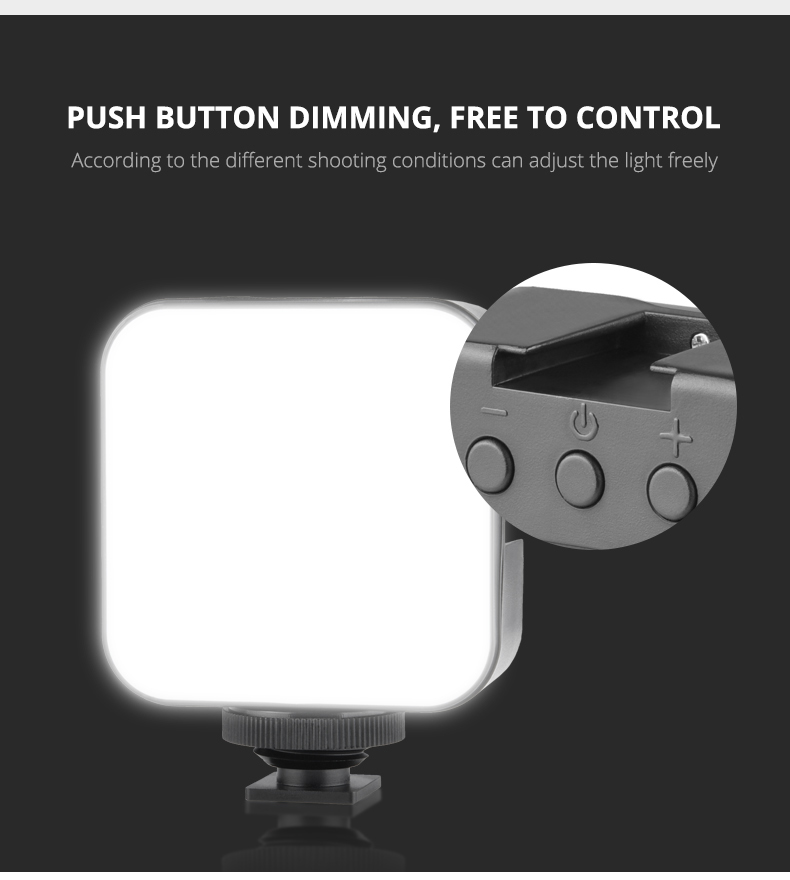 Yelangu LED01 Ultra Bright LED Video Light, LED 49 Dimmable High Power Panel Video Light Yelangu LED01 Ultra Bright LED Video Light, LED 49 Dimmable High Power Panel Video Light
