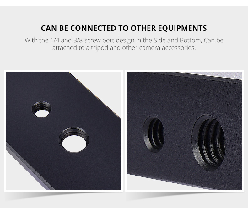 L40T Carbon Fiber Small Camera & Phone Slider 