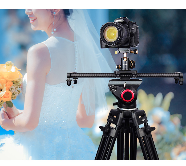 L40T Carbon Fiber Small Camera & Phone Slider 