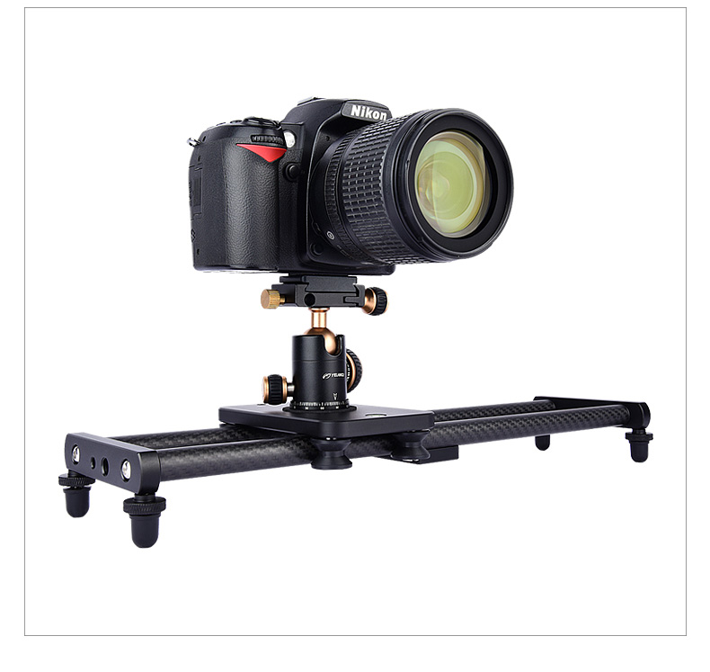 L40T Carbon Fiber Small Camera & Phone Slider 