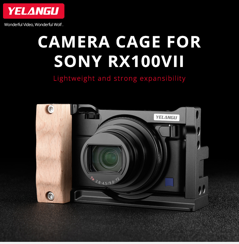 YELANGU C12 Camera Cage for Sony RX100VII