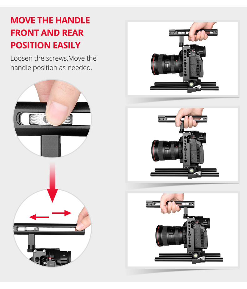 YELANGU C18 Camera Cage for Panasonic S1,S1H,S1R YELANGU C18 Camera Cage for Panasonic S1,S1H,S1R