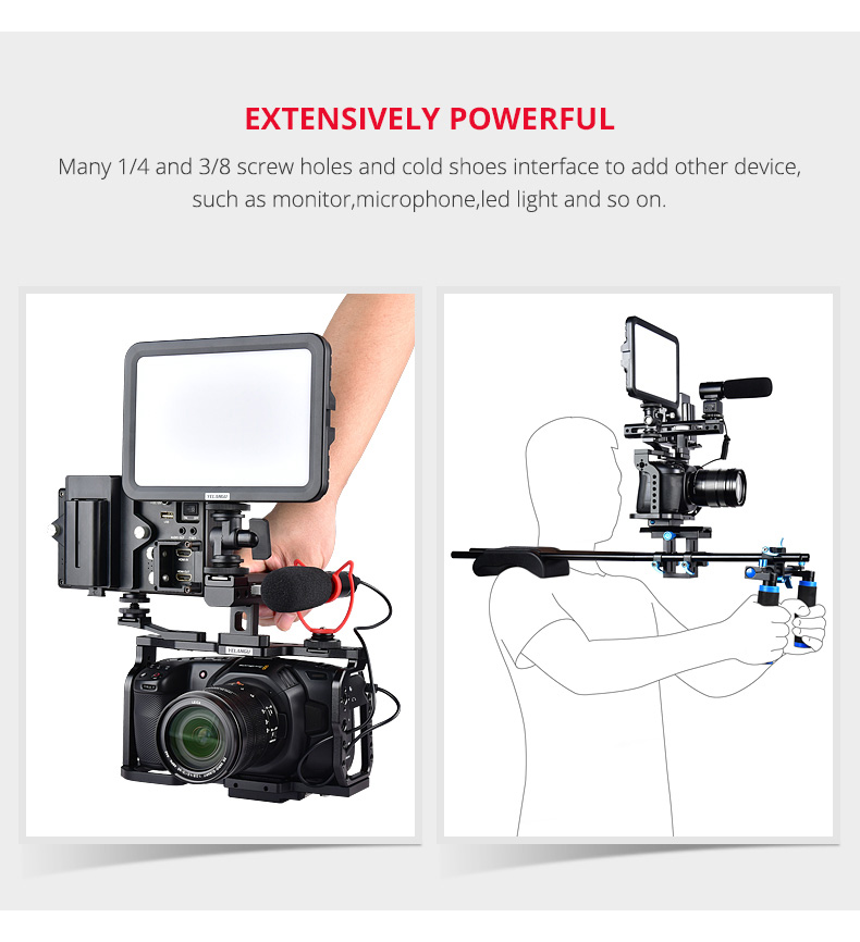 Yelangu C9-A Camera Cage For BMPCC Yelangu C9-A Camera Cage For BMPCC