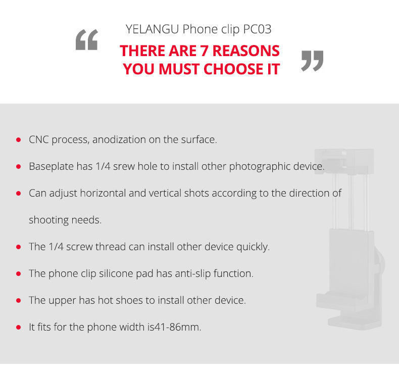 PC03 Mobile Ohone Clip PC03 Mobile Ohone Clip