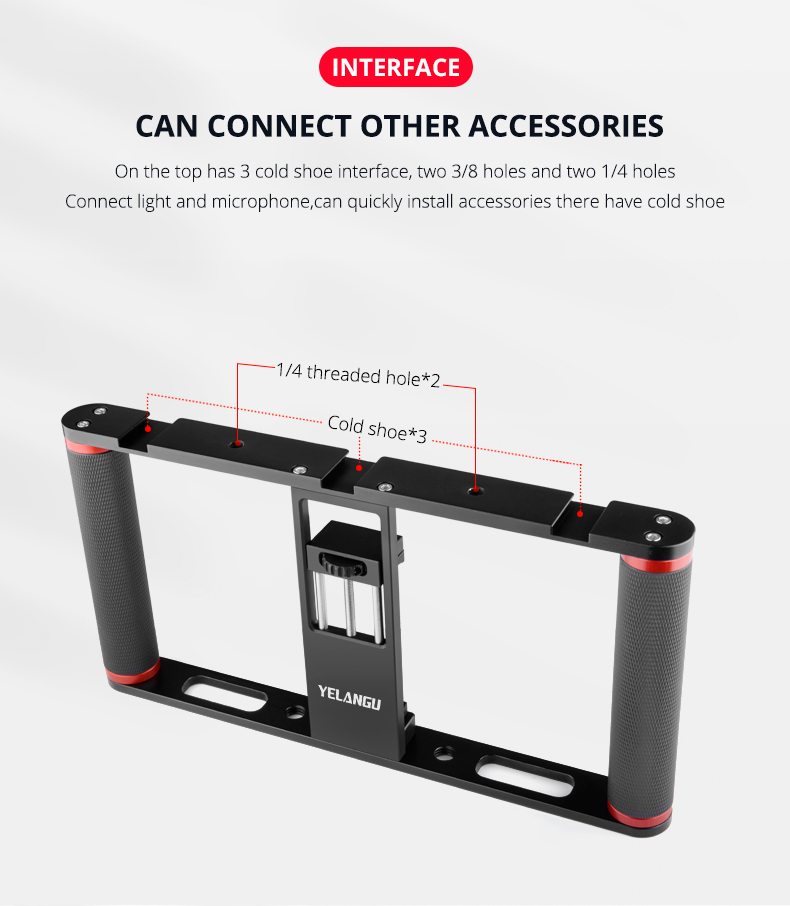 PC05 Aluminum Alloy Cage For Smartphone