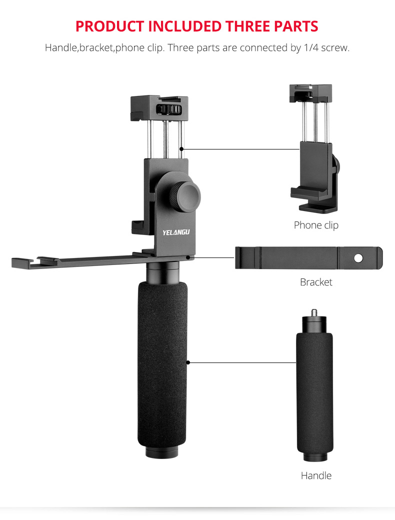 PC08 Handle Bracket Phone Clip PC08 Handle Bracket Phone Clip
