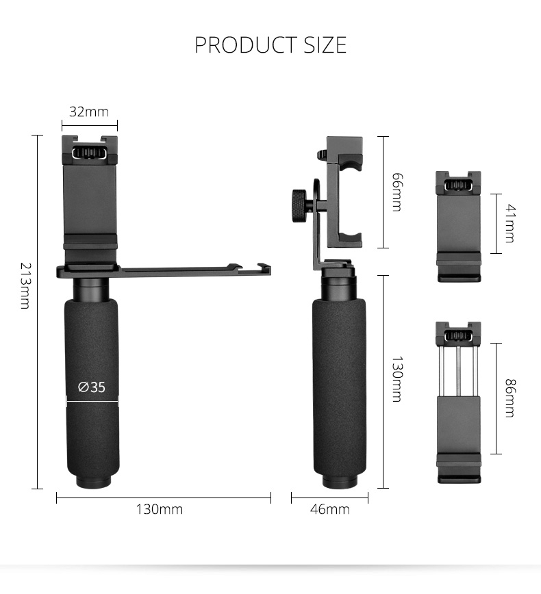 PC08 Handle Bracket Phone Clip PC08 Handle Bracket Phone Clip