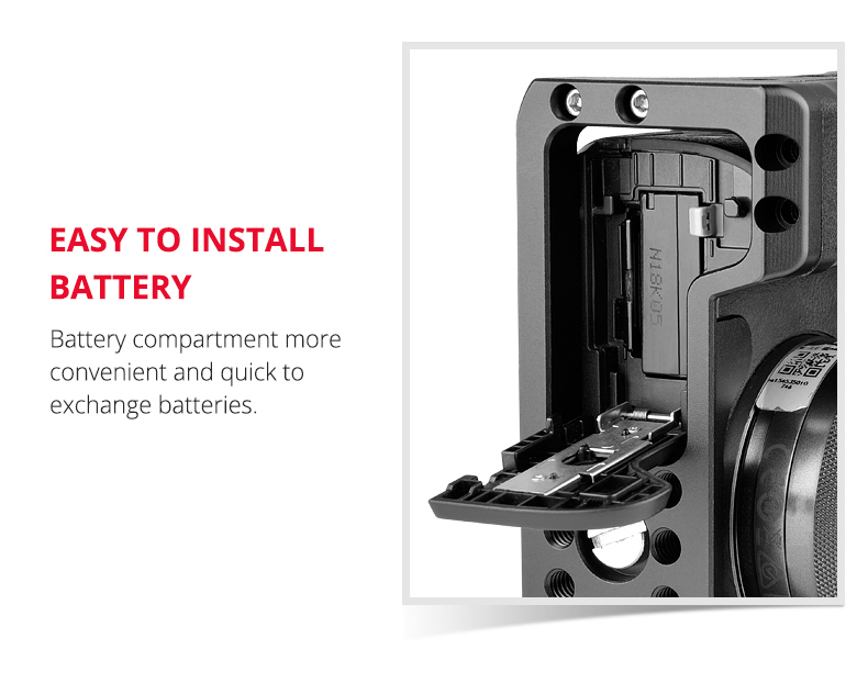 C14-A Camera Cage For Canon M50( Without Handle) C14-A Camera Cage For Canon M50( Without Handle)