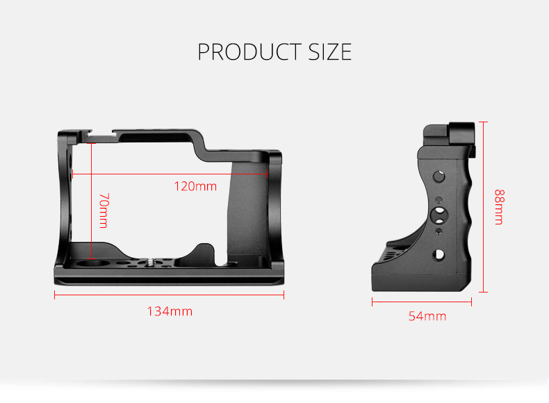 C14-A Camera Cage For Canon M50( Without Handle) C14-A Camera Cage For Canon M50( Without Handle)