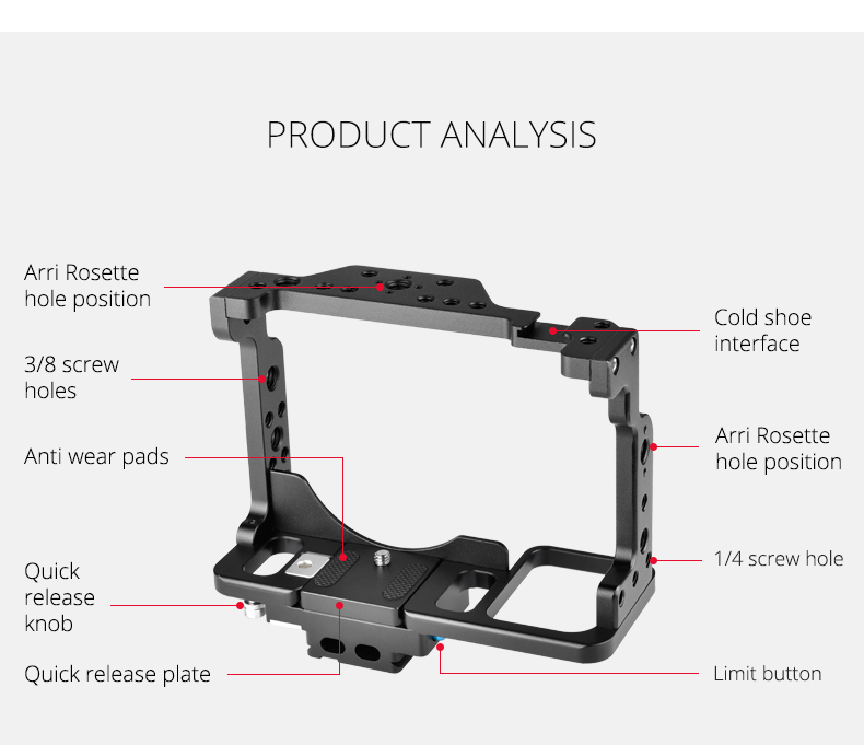 C15-A Camera Cage For Nikon Z6/Z7 C15-A Camera Cage For Nikon Z6/Z7