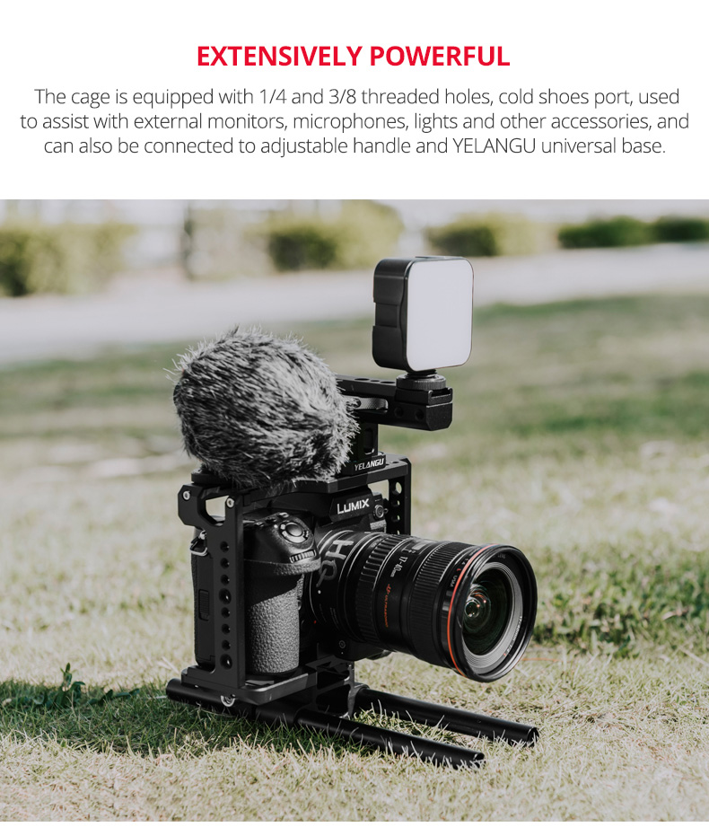 C18-A Camera Cage for Panasonic S1,S1H,S1R( Only Cage) C18-A Camera Cage for Panasonic S1,S1H,S1R( Only Cage)
