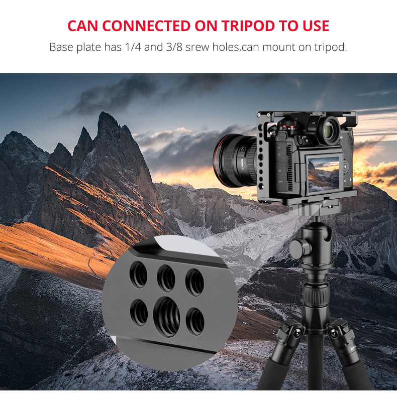 C18-A Camera Cage for Panasonic S1,S1H,S1R( Only Cage) C18-A Camera Cage for Panasonic S1,S1H,S1R( Only Cage)