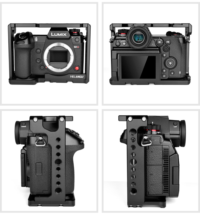 C18-A Camera Cage for Panasonic S1,S1H,S1R( Only Cage) C18-A Camera Cage for Panasonic S1,S1H,S1R( Only Cage)