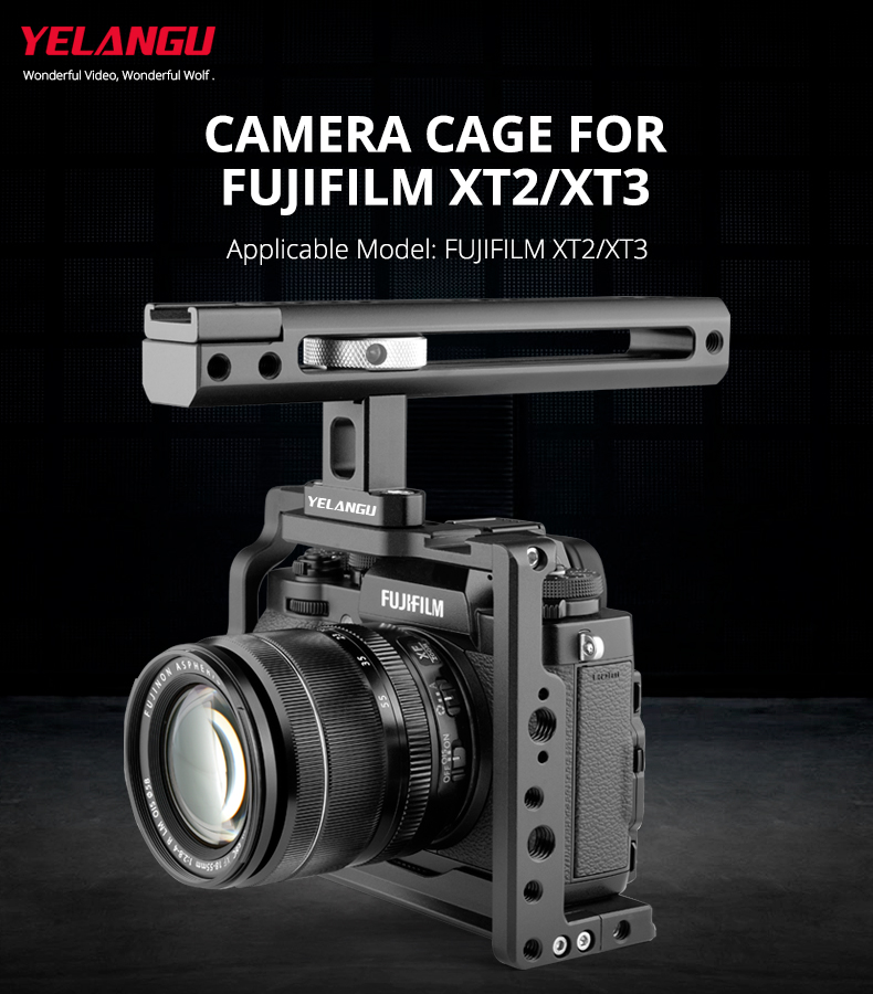 C19 Fujifilim XT2 XT3 Camera Cage C19 Fujifilim XT2 XT3 Camera Cage