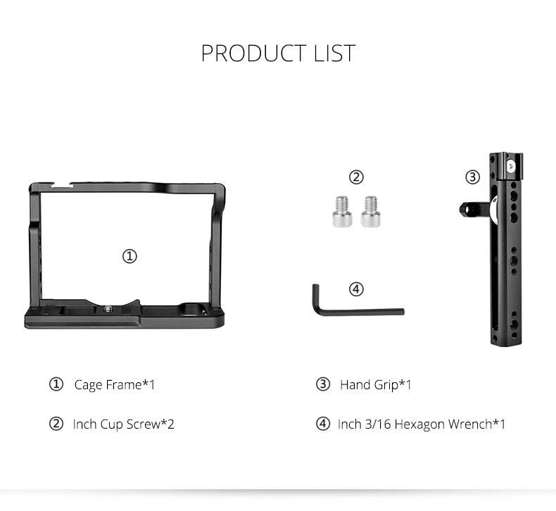 C19 Fujifilim XT2 XT3 Camera Cage C19 Fujifilim XT2 XT3 Camera Cage