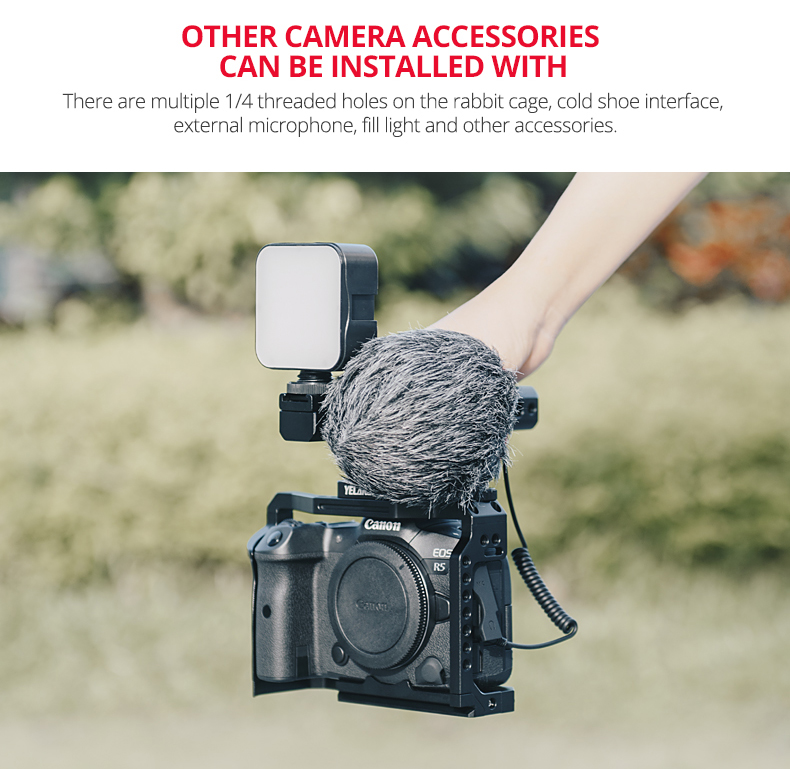 C22 Canon EOS R5/R6 camera cage C22 Canon EOS R5/R6 camera cage