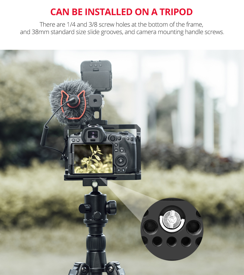 C22 Canon EOS R5/R6 camera cage C22 Canon EOS R5/R6 camera cage