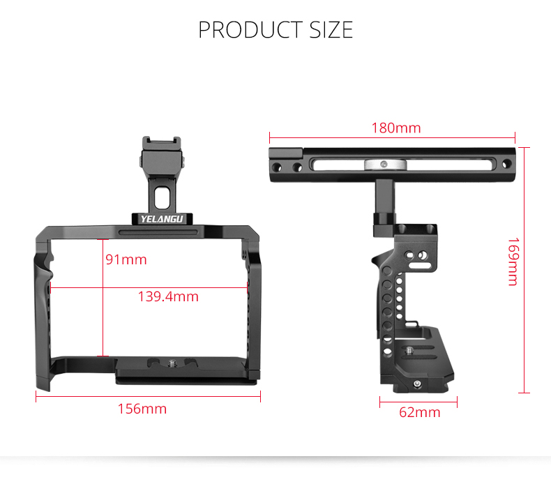 C22 Canon EOS R5/R6 camera cage C22 Canon EOS R5/R6 camera cage