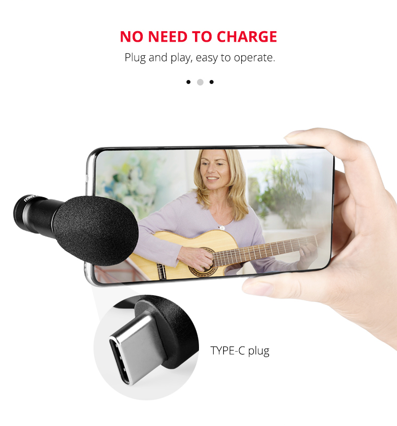 MIC06-C Type-C Professional Pocket Microphone MIC06-C Type-C Professional Pocket Microphone