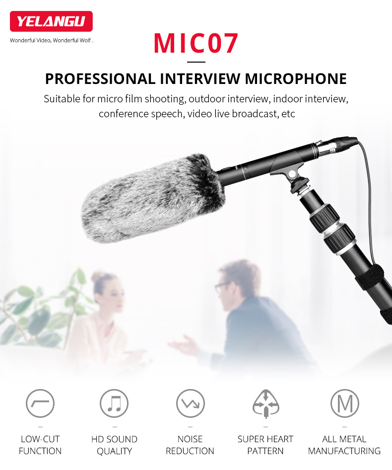 MIC07 Professional Interview Microphone