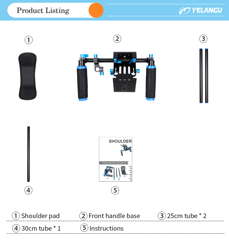 D1 DSLR Shoulder Rig D1 DSLR Shoulder Rig