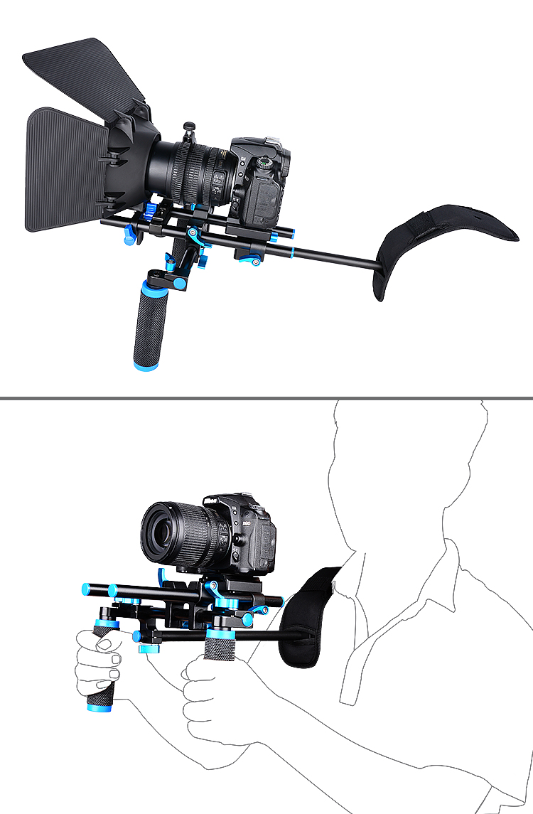 D4 DSLR Shoulder Rig D4 DSLR Shoulder Rig