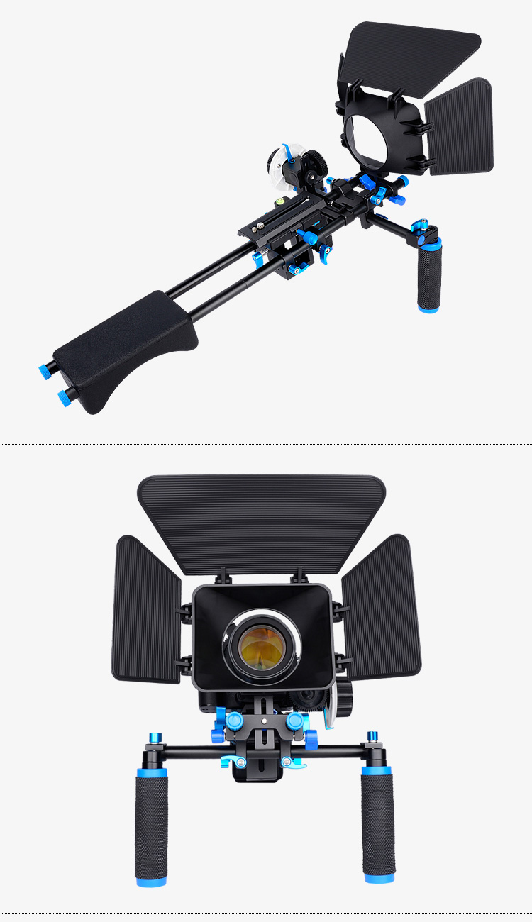 D203 DSLR Camera Cage Shoulder Mount Kit