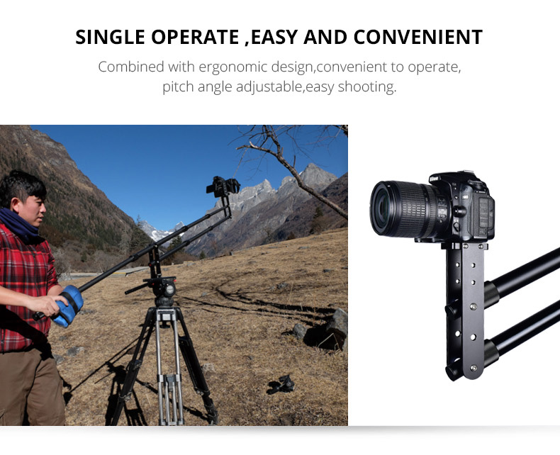 J1 Camera Crane Jib Arm( 2 Meters) J1 Camera Crane Jib Arm( 2 Meters)