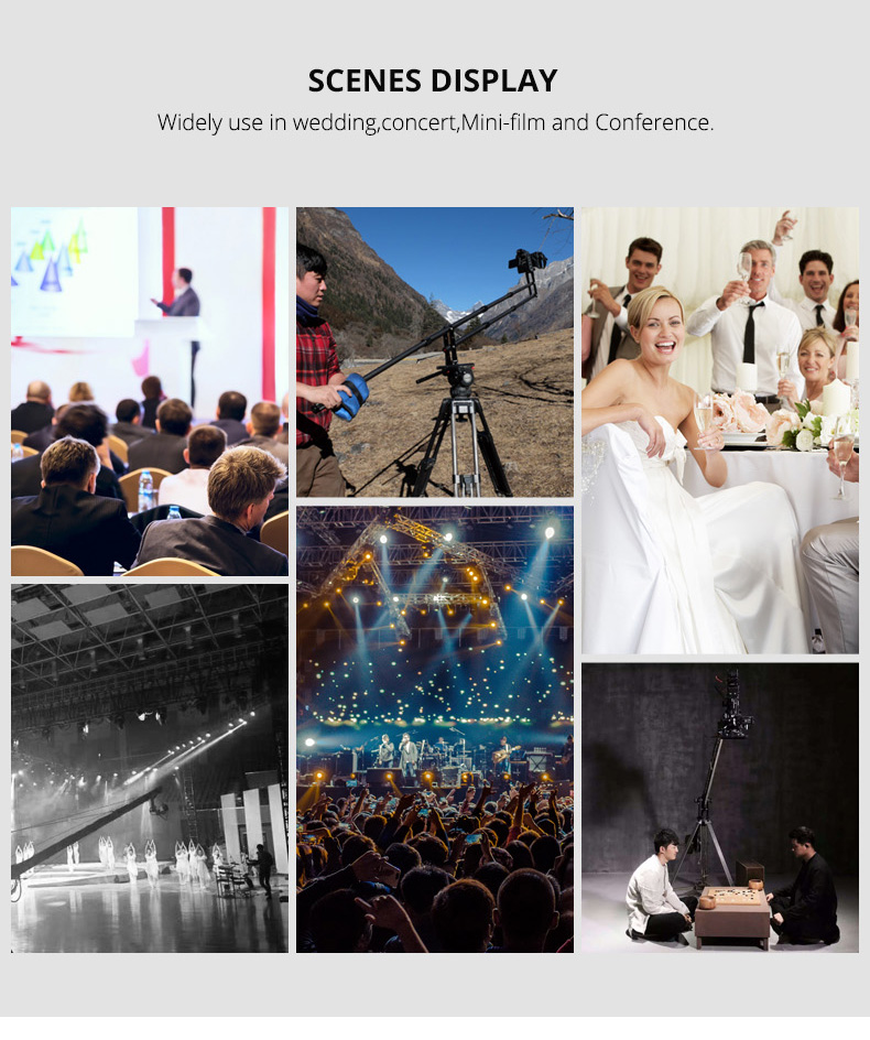 J1 Camera Crane Jib Arm( 2 Meters) J1 Camera Crane Jib Arm( 2 Meters)