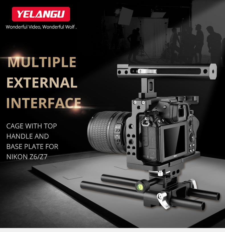 YELANGU C15 Camera Cage for Nikon Z6/Z7 YELANGU C15 Camera Cage for Nikon Z6/Z7