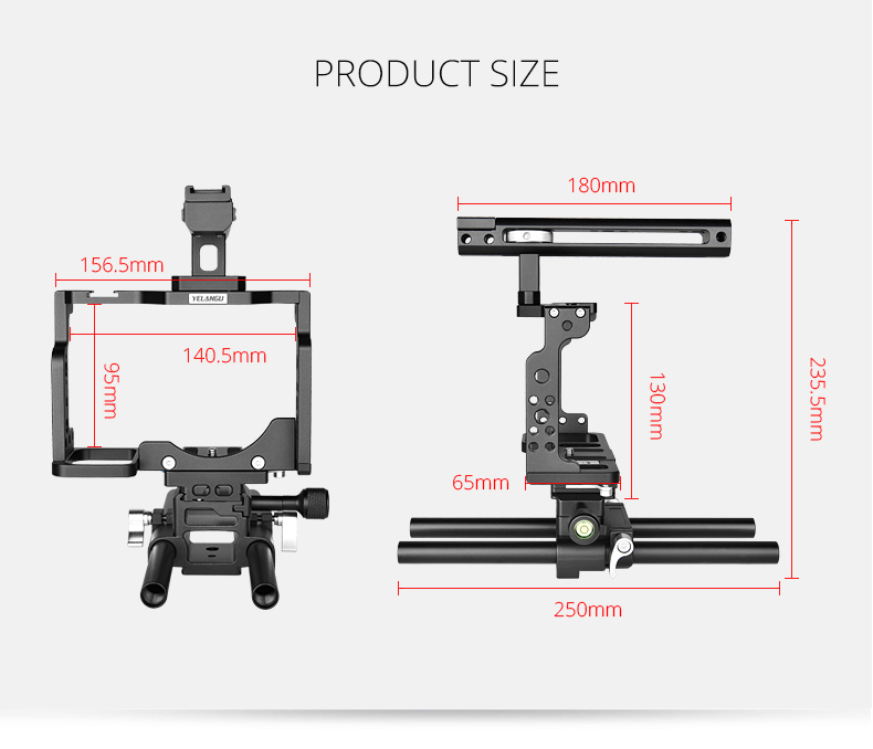 YELANGU C15 Camera Cage for Nikon Z6/Z7 YELANGU C15 Camera Cage for Nikon Z6/Z7