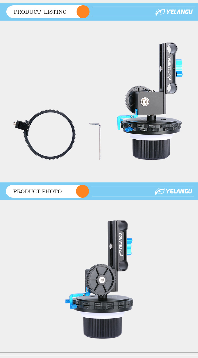 F3 DSLR Professional Follow Focus For Digital Camera