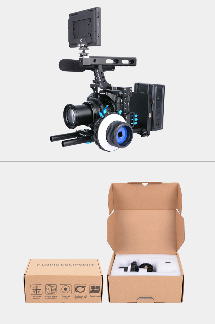 F3 DSLR Professional Follow Focus For Digital Camera