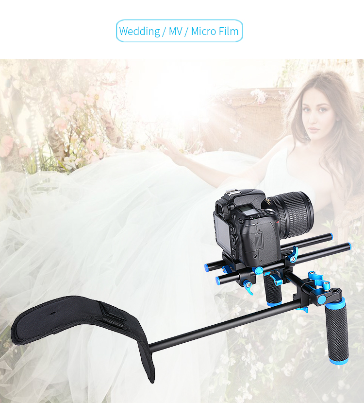 YELANGU D4 DSLR Rig Shoulder Mount, FILMING EQUIPMENT YELANGU D4 DSLR Rig Shoulder Mount, FILMING EQUIPMENT