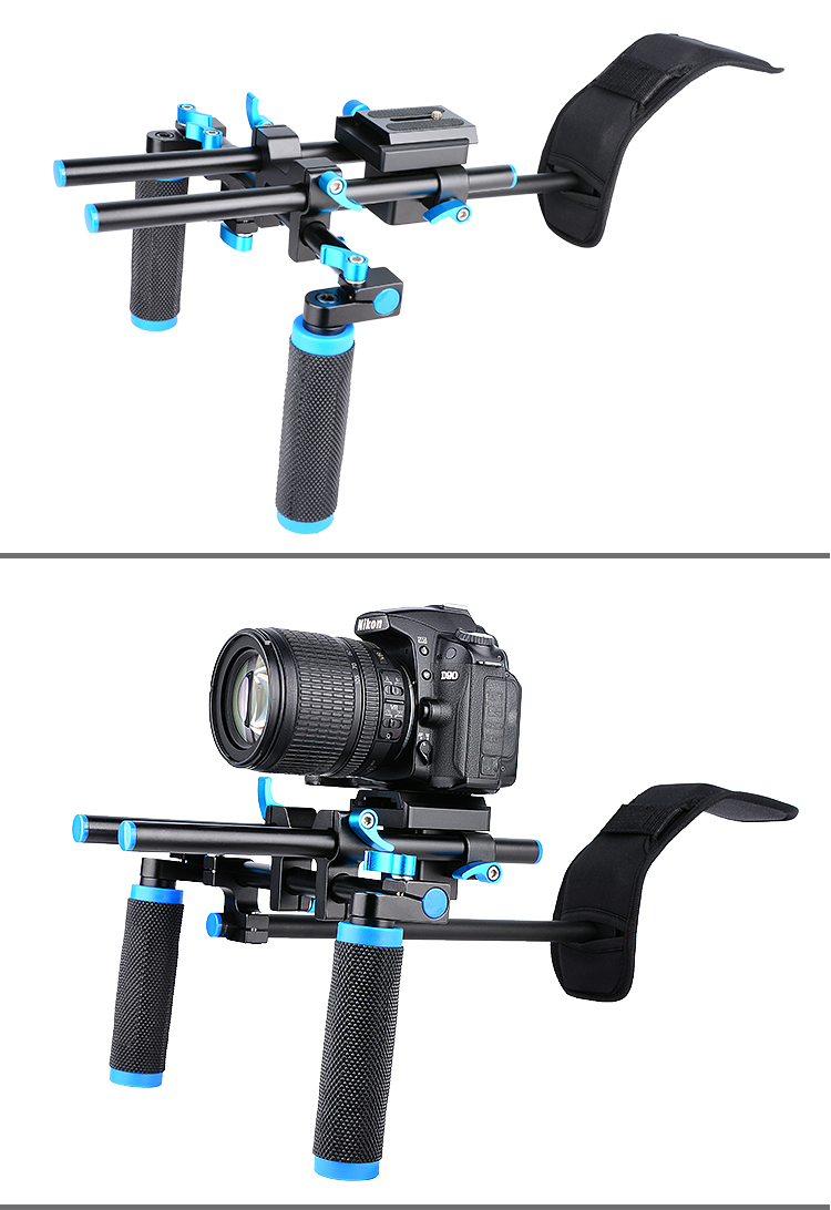YELANGU D4 DSLR Rig Shoulder Mount, FILMING EQUIPMENT YELANGU D4 DSLR Rig Shoulder Mount, FILMING EQUIPMENT