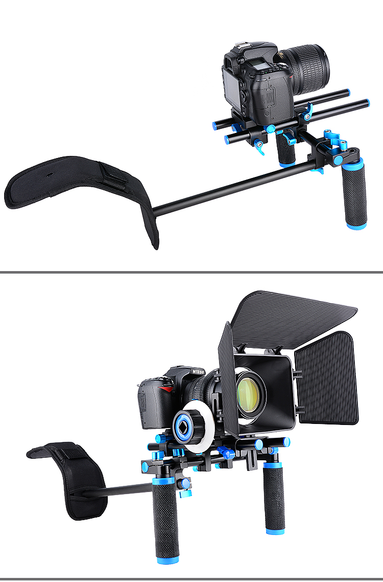 YELANGU D4 DSLR Rig Shoulder Mount, FILMING EQUIPMENT YELANGU D4 DSLR Rig Shoulder Mount, FILMING EQUIPMENT